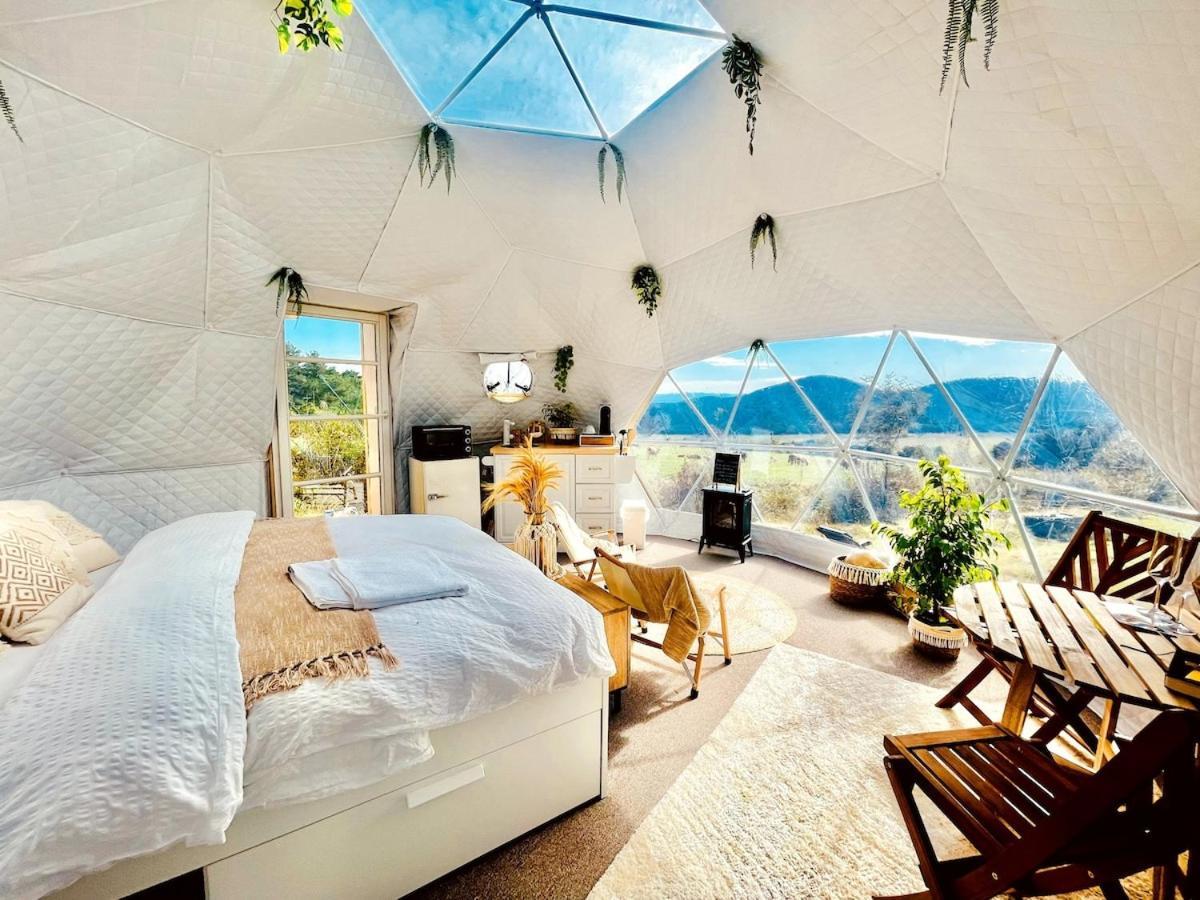 Glamping Hohe Wand - Zelt Mit Sternenfenster Und Whirlpool Hotel Maiersdorf Ngoại thất bức ảnh