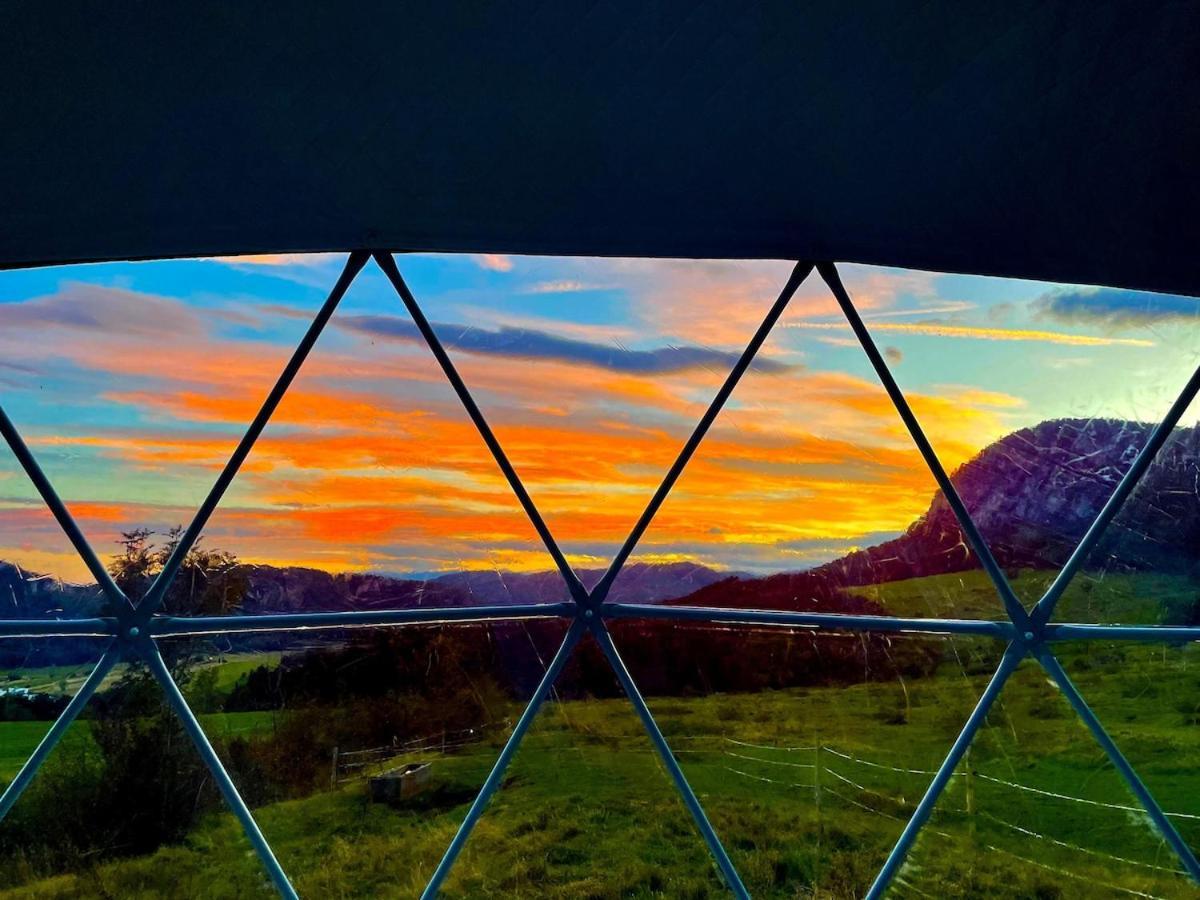 Glamping Hohe Wand - Zelt Mit Sternenfenster Und Whirlpool Hotel Maiersdorf Ngoại thất bức ảnh